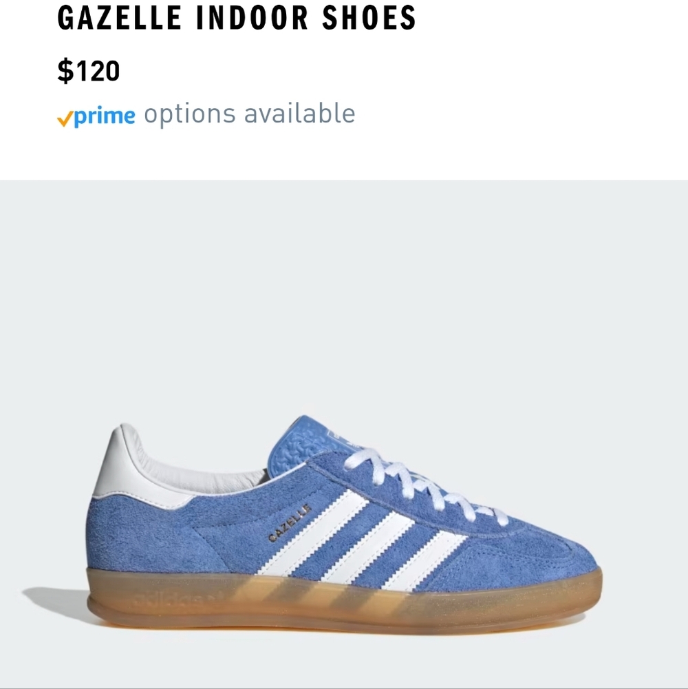 Adidas Gazelle - Blue Fusion - Picture 7 of 7